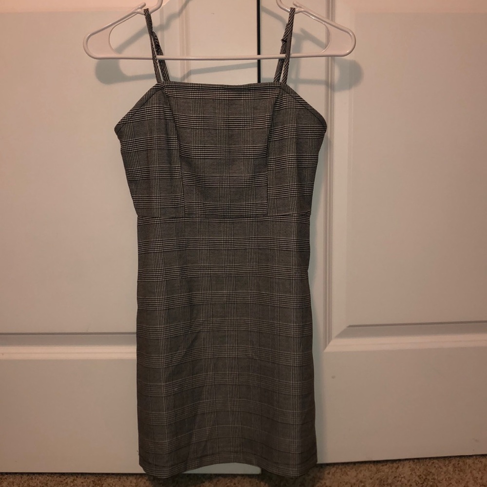 Spaghetti strap mini dress